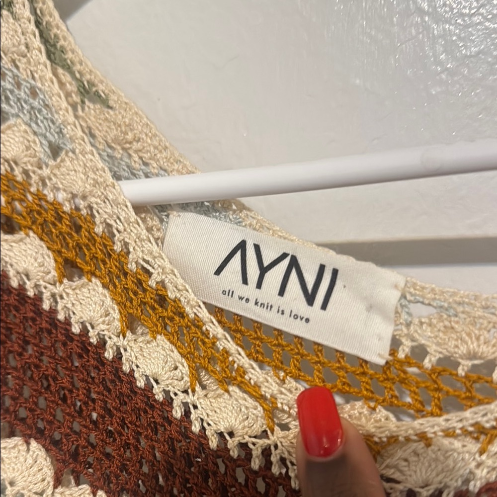 Stunning AYNI Knit Long designer Dress - Picture 6 of 9